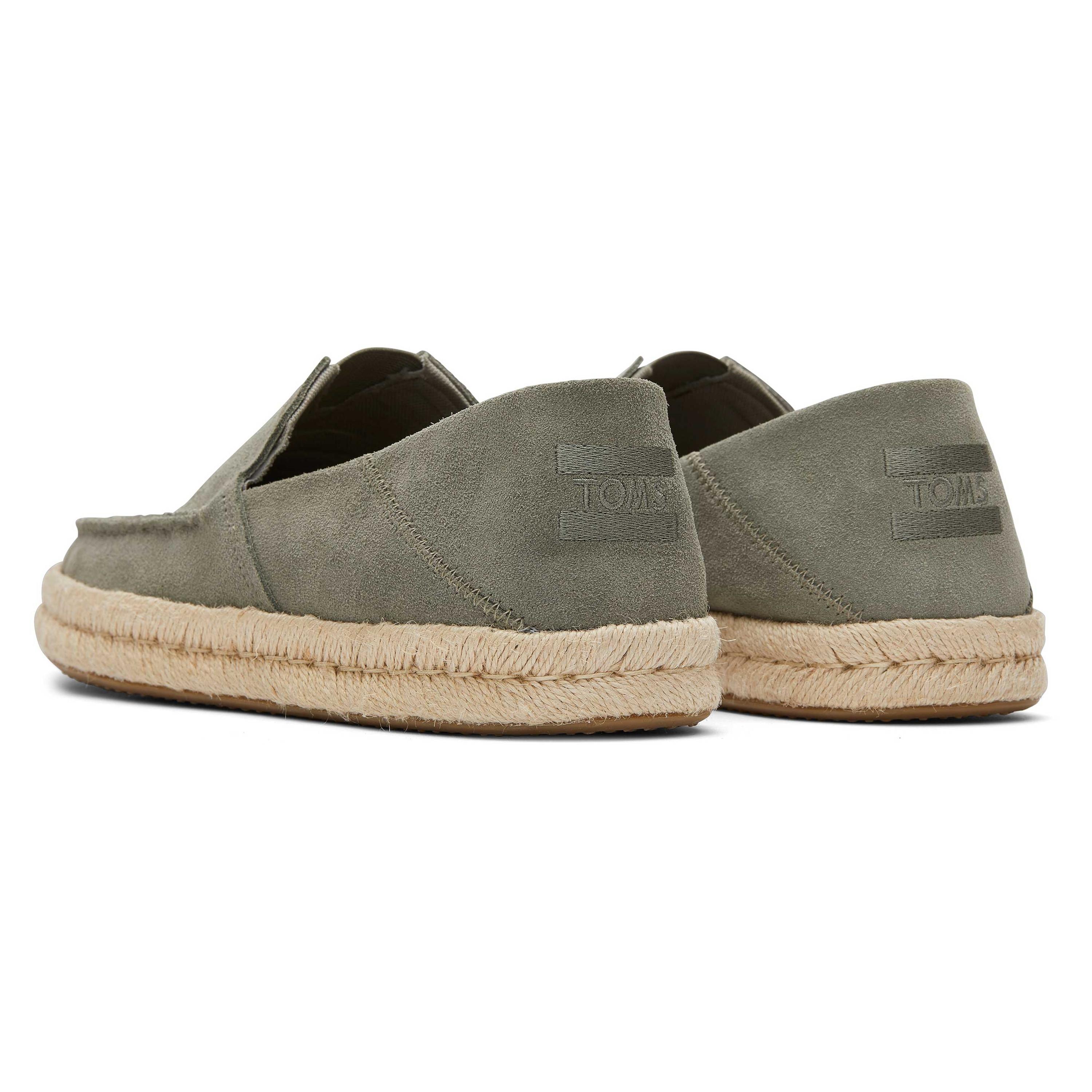 TOMS  espadrillas in pelle scamosciata  alonso loafer rope 