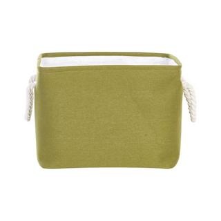 Beliani Aufbewahrungskorb 3er Set aus Stoff Klassisch DARQAB  