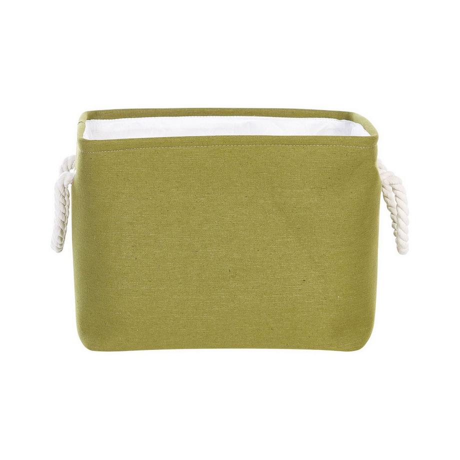 Beliani Aufbewahrungskorb 3er Set aus Stoff Klassisch DARQAB  