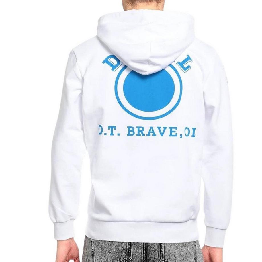 DIESEL  Sweat à capuche motiftyle rond usé 