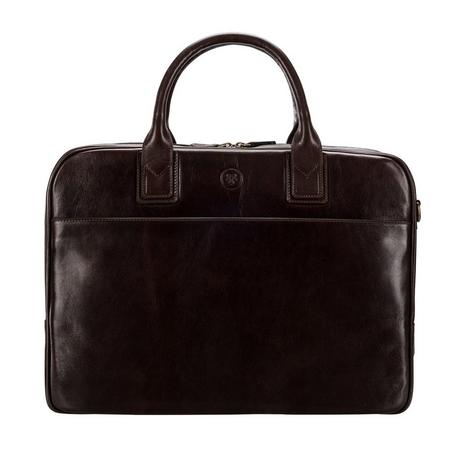 Maxwell Scott  Le Calvino Sacoche moderne pour ordinateur 15'' en cuir 