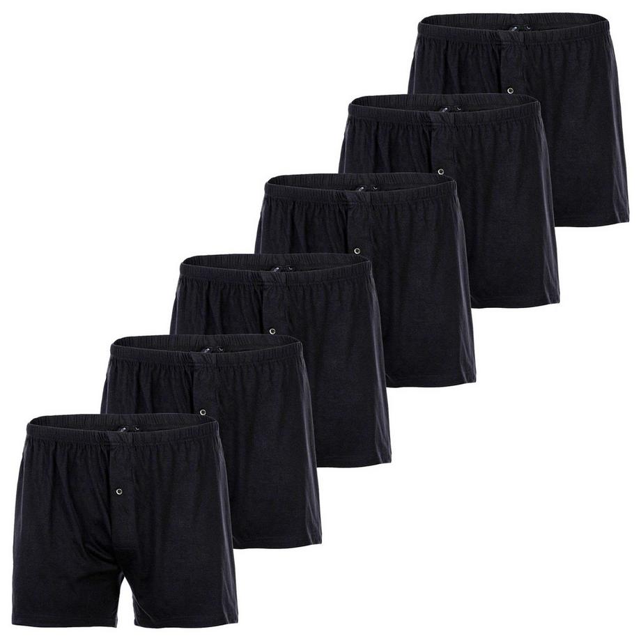 YOURBASICS Boxershorts Locker sitzend 6er Pack  