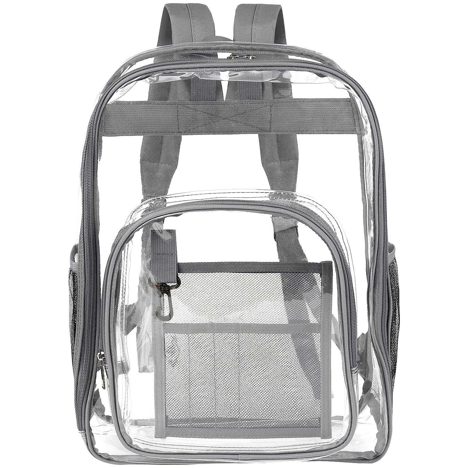 Only-bags.store Rucksack Klarer Rucksack Kunststoff Schulrucksack Transparenter Rucksack Klarer Rucksack Kunststoff Schulrucksack Transparent  