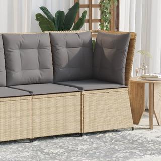 VidaXL Gartensofa poly-rattan  