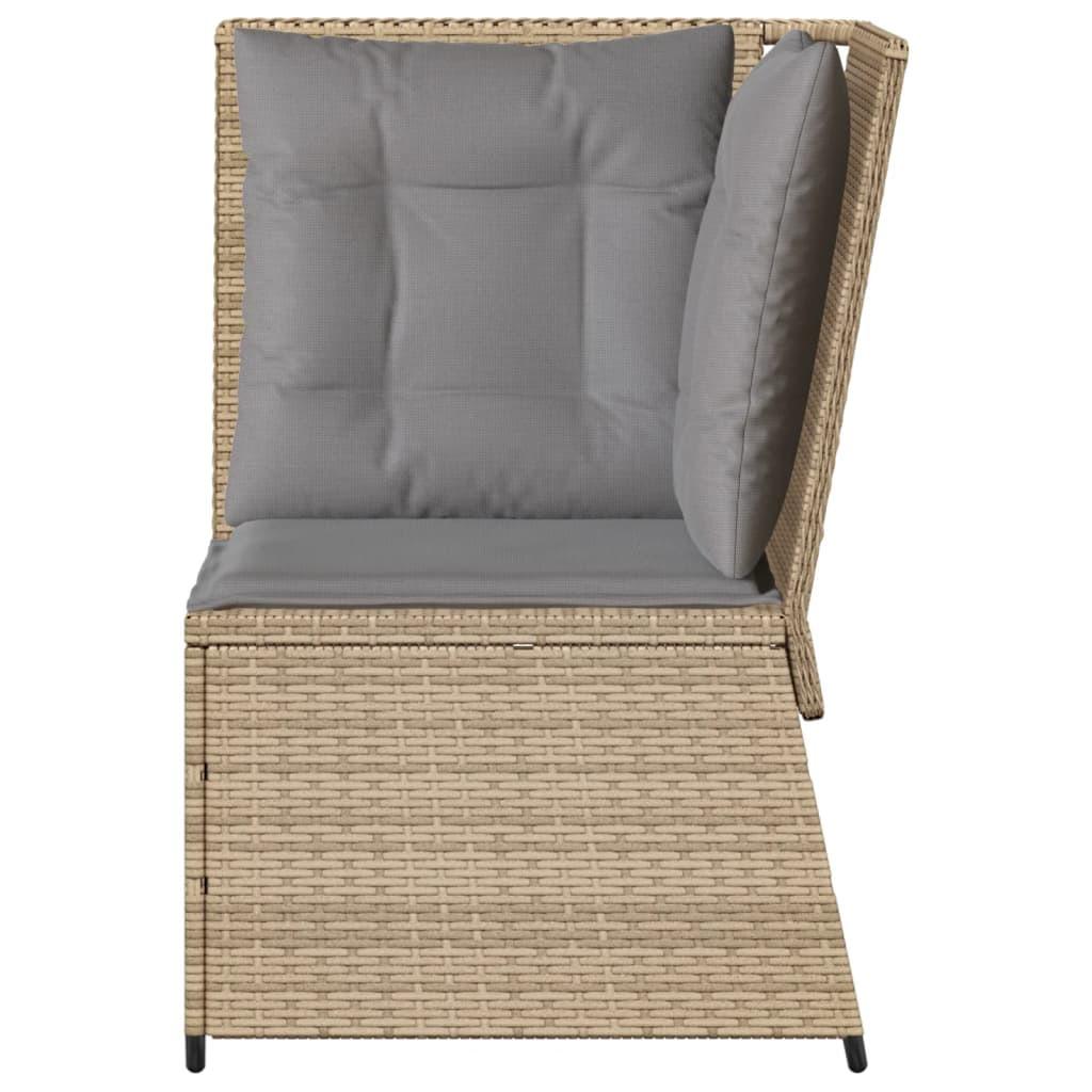 VidaXL Gartensofa poly-rattan  