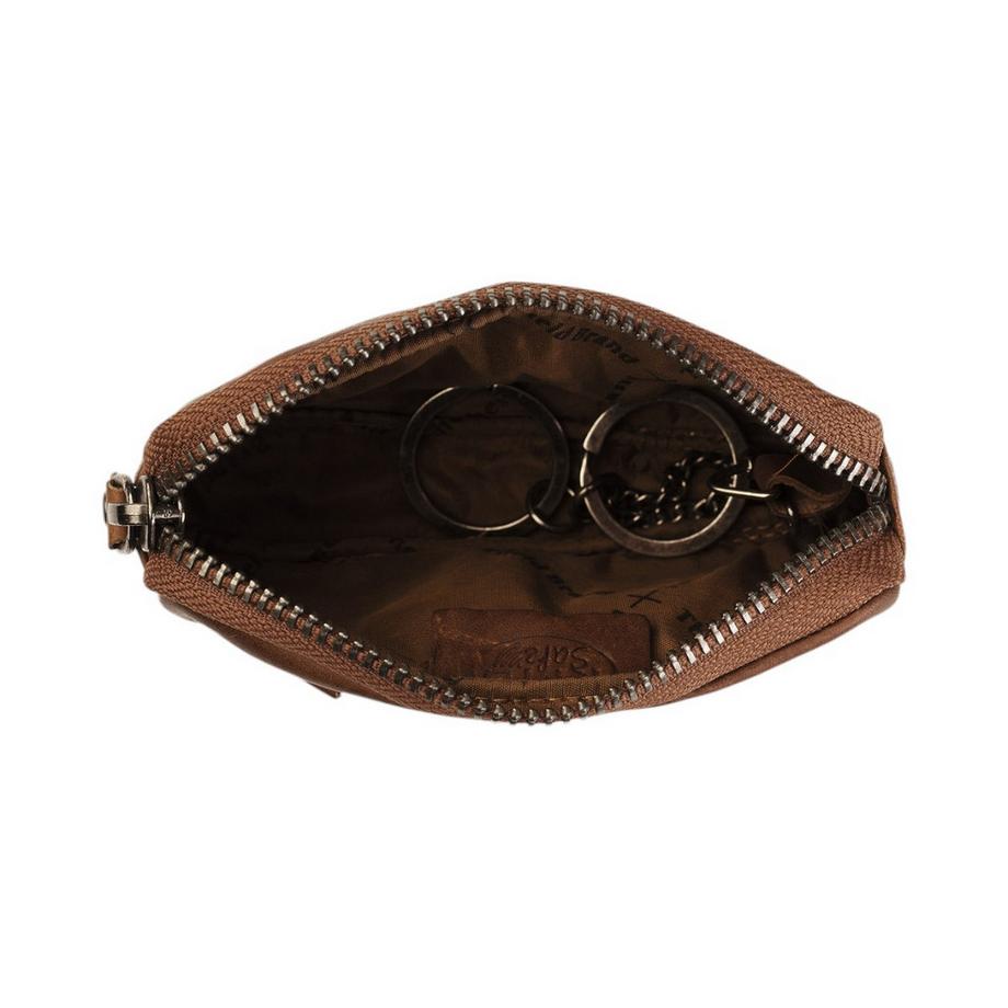 Chesterfield Corey Étui à clés en cuir cognac  