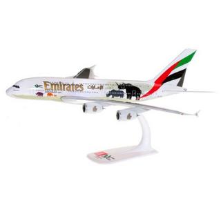 Herpa  Snap-Fit Flugzeugmodell Emirates Airbus A380-800 United for Wildlife (1:250) 