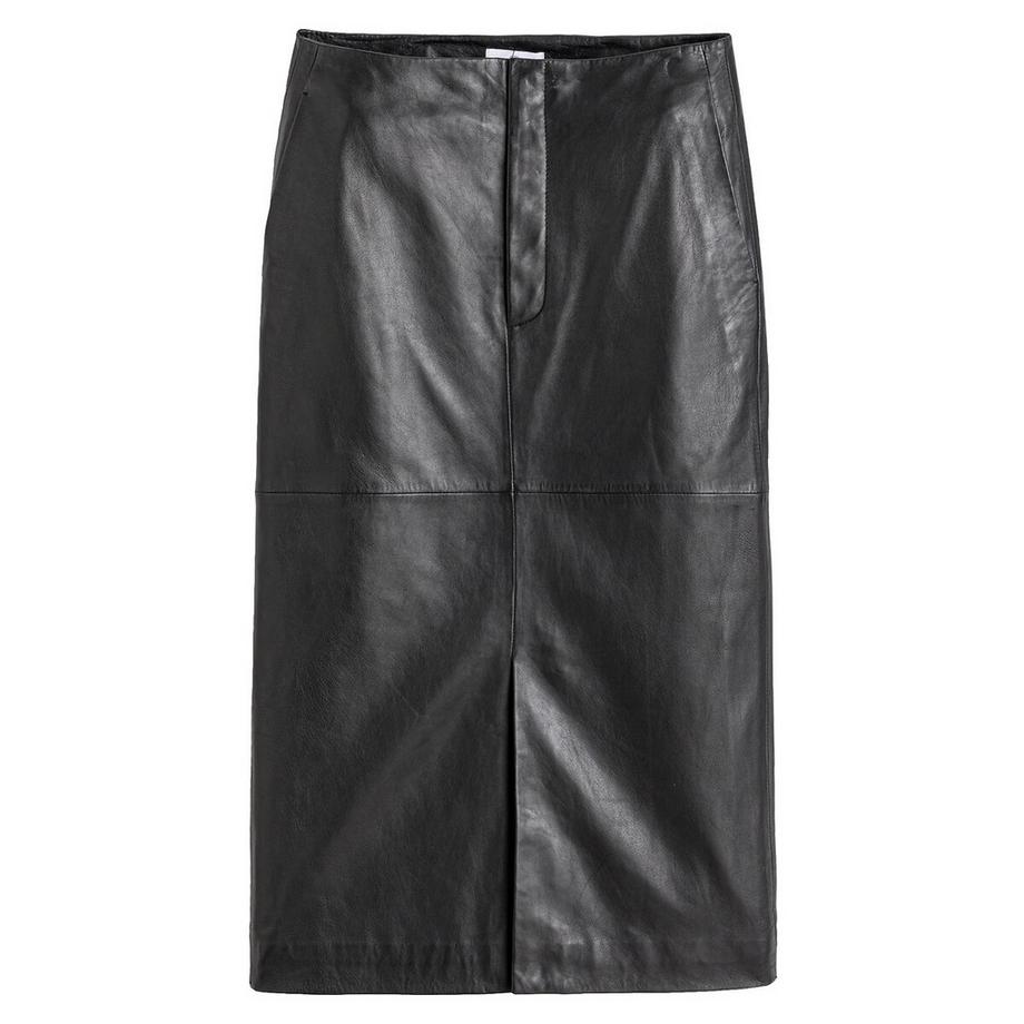 La Redoute Collections Gonna a tubino in pelle  