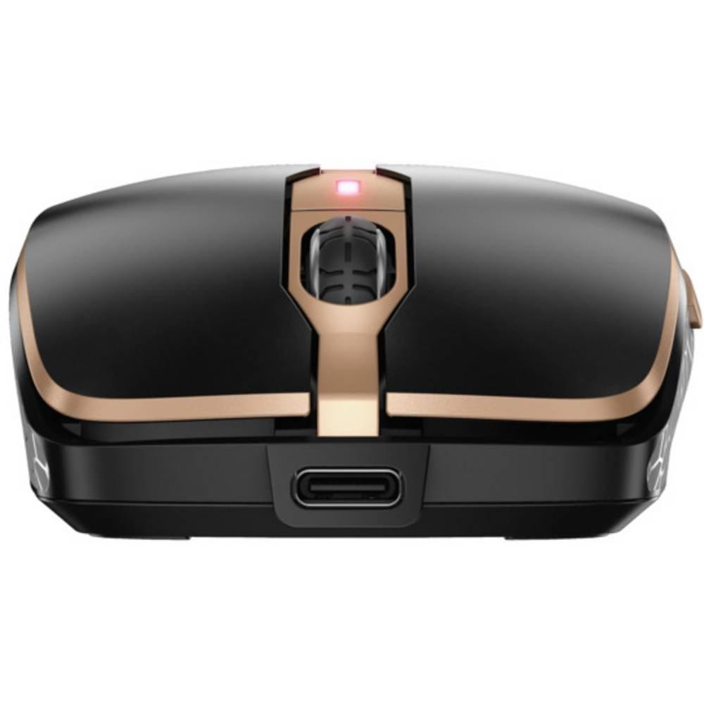 Cherry  DW 9100 Slim, Deutsches Layout, QWERTZ Tastatur, kabellose Tastatur- und Maus set -bronze 