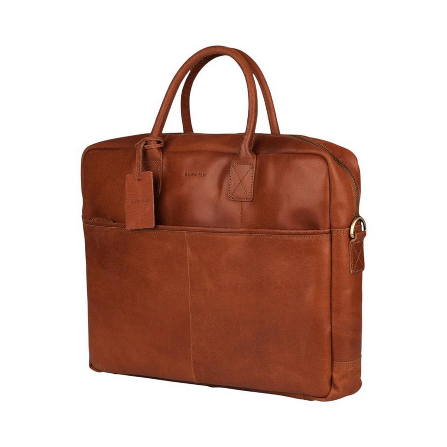 BURKELY Vintage Max Big Worker 173 Cognac Serviette  