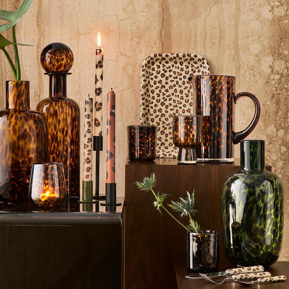 La Redoute Intérieurs  Lot de 6 verres à pied en verre ambré 