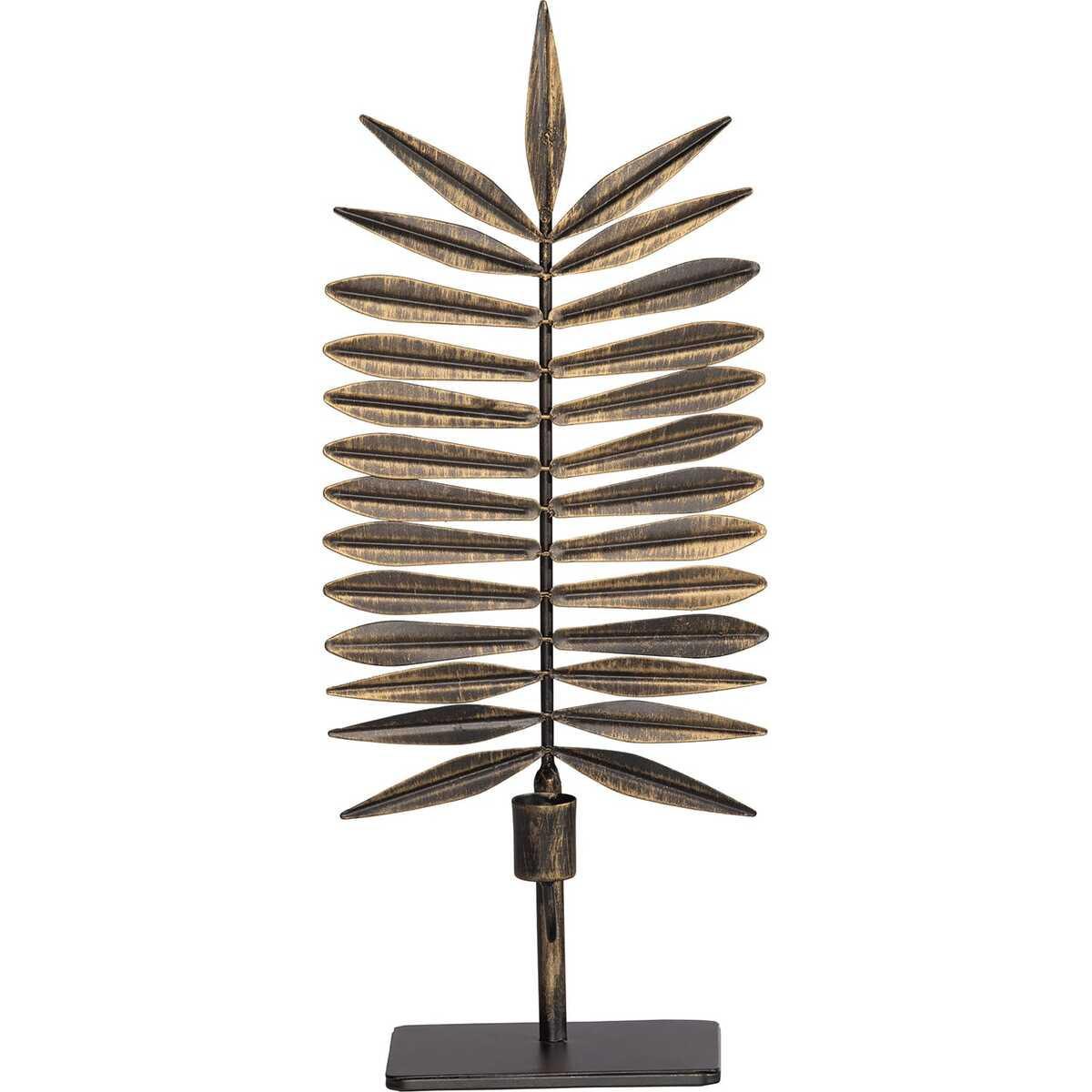 mutoni Bougeoir Reef métal laiton (set de 2)  