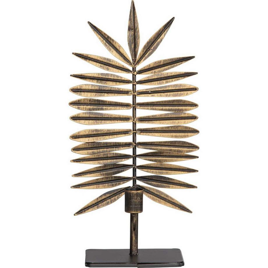 mutoni Bougeoir Reef métal laiton (set de 2)  