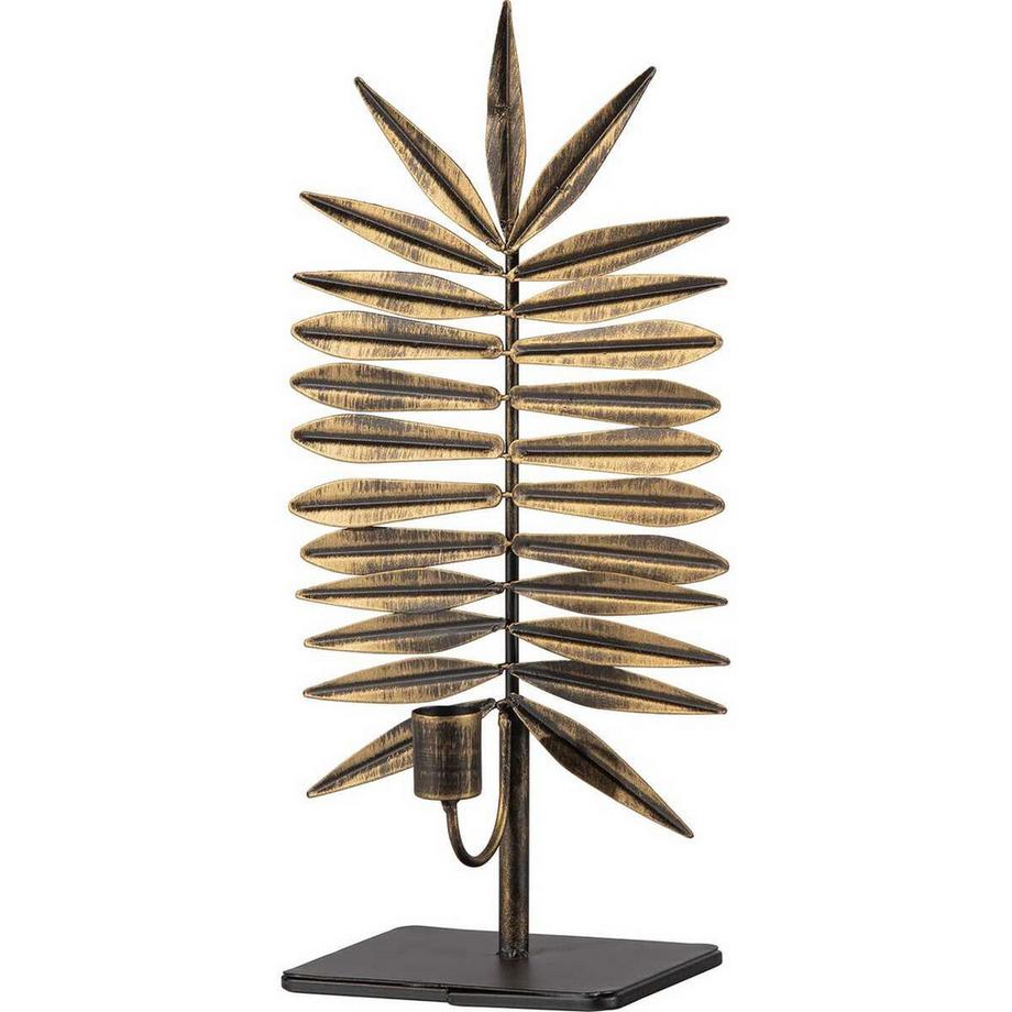 mutoni Bougeoir Reef métal laiton (set de 2)  