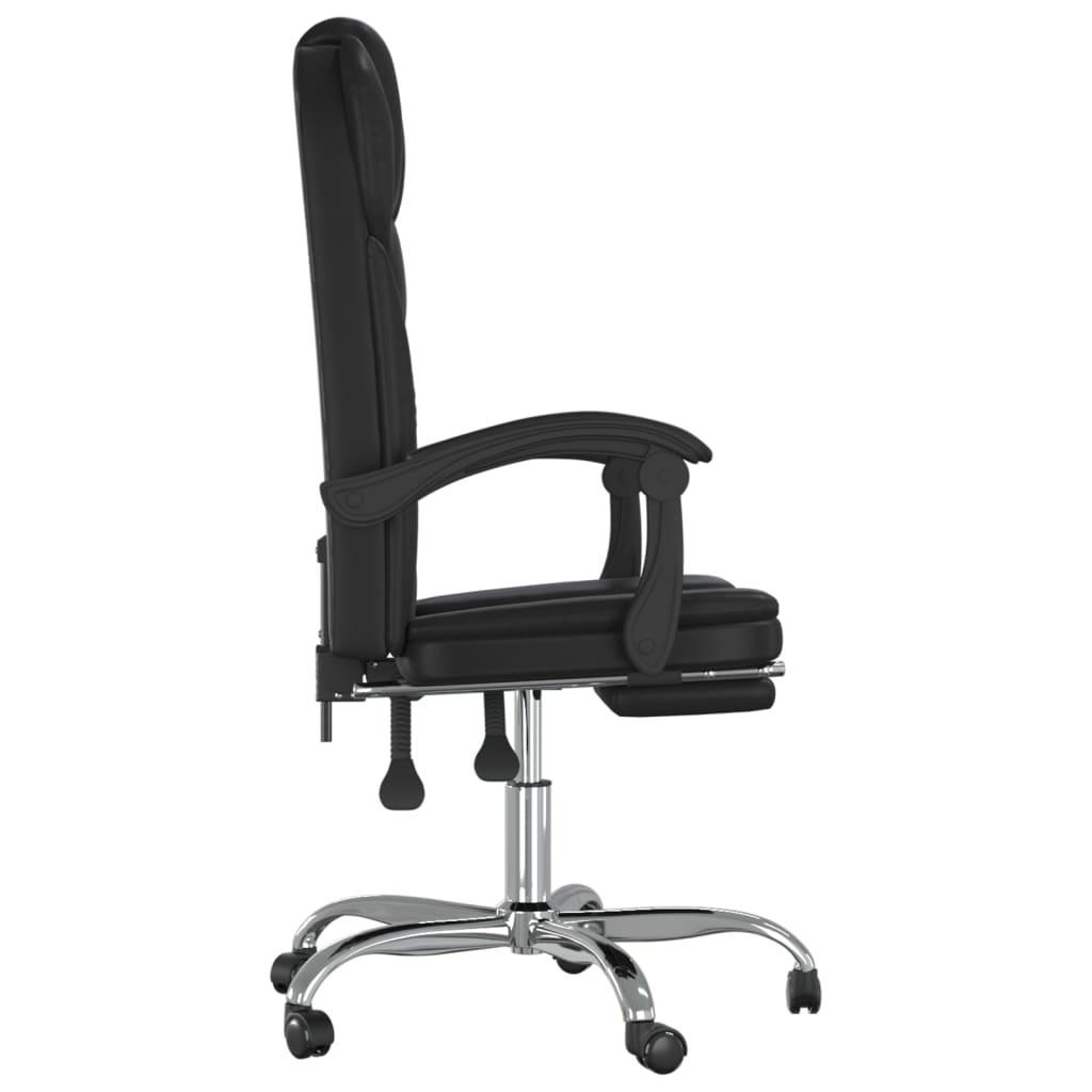 VidaXL Chaise de bureau cuir artificiel  