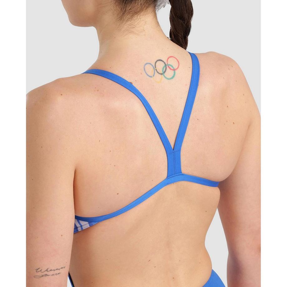 arena Marbled Einteiler Badeanzug  