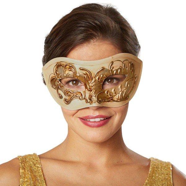 Tectake  Masque vénitien avec ornement 