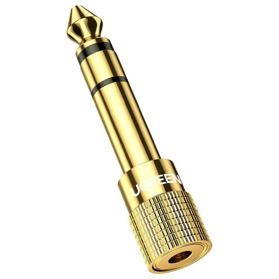 UGREEN  Adattatore UGREEN da jack da 6,5 ​​mm (maschio) a jack da 3,5 mm (femmina). 