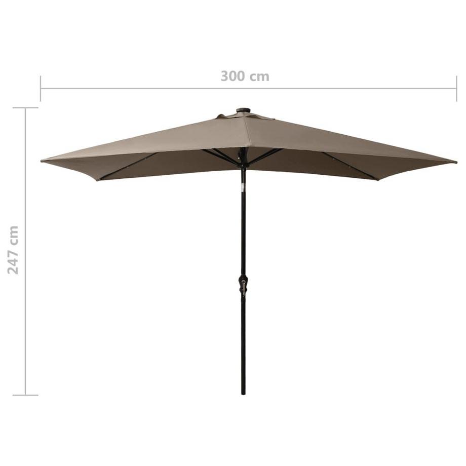 VidaXL Parasol de jardin  
