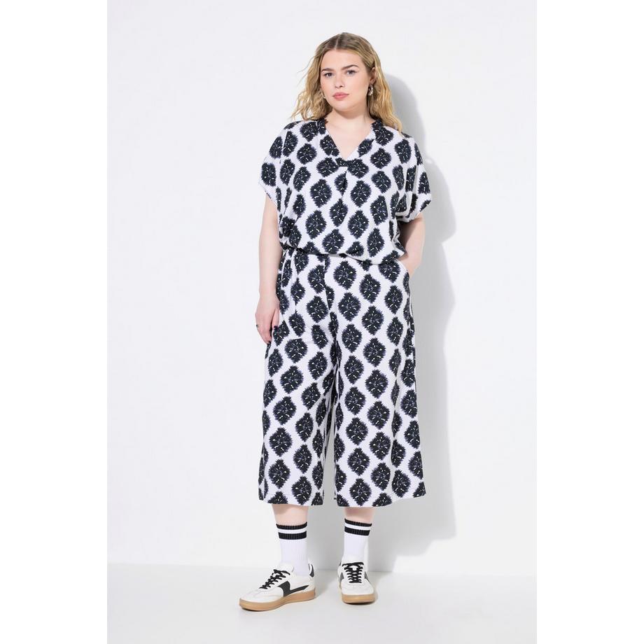 Studio Untold Jupe-culotte Wide Leg Imprimé All-over  