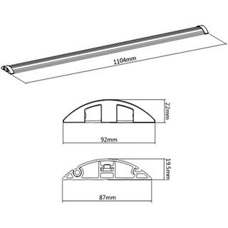 Roline  Kabelschiene Boden 