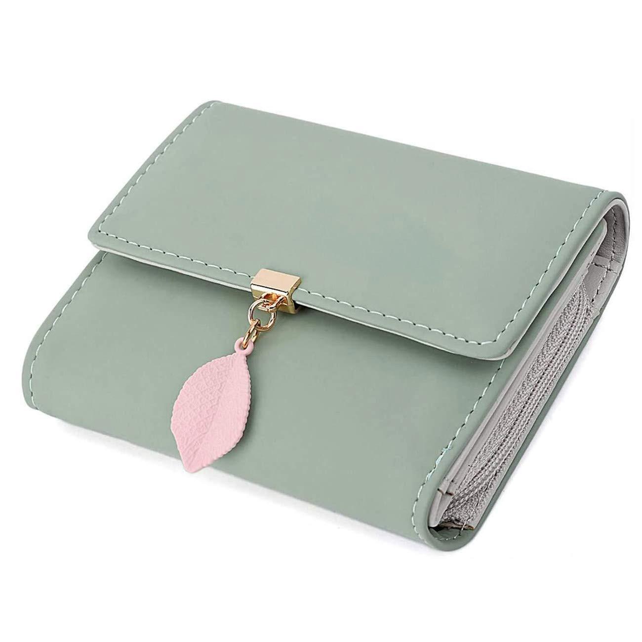 Only-bags.store Portafoglio in ecopelle liscia con scomparti multipli  