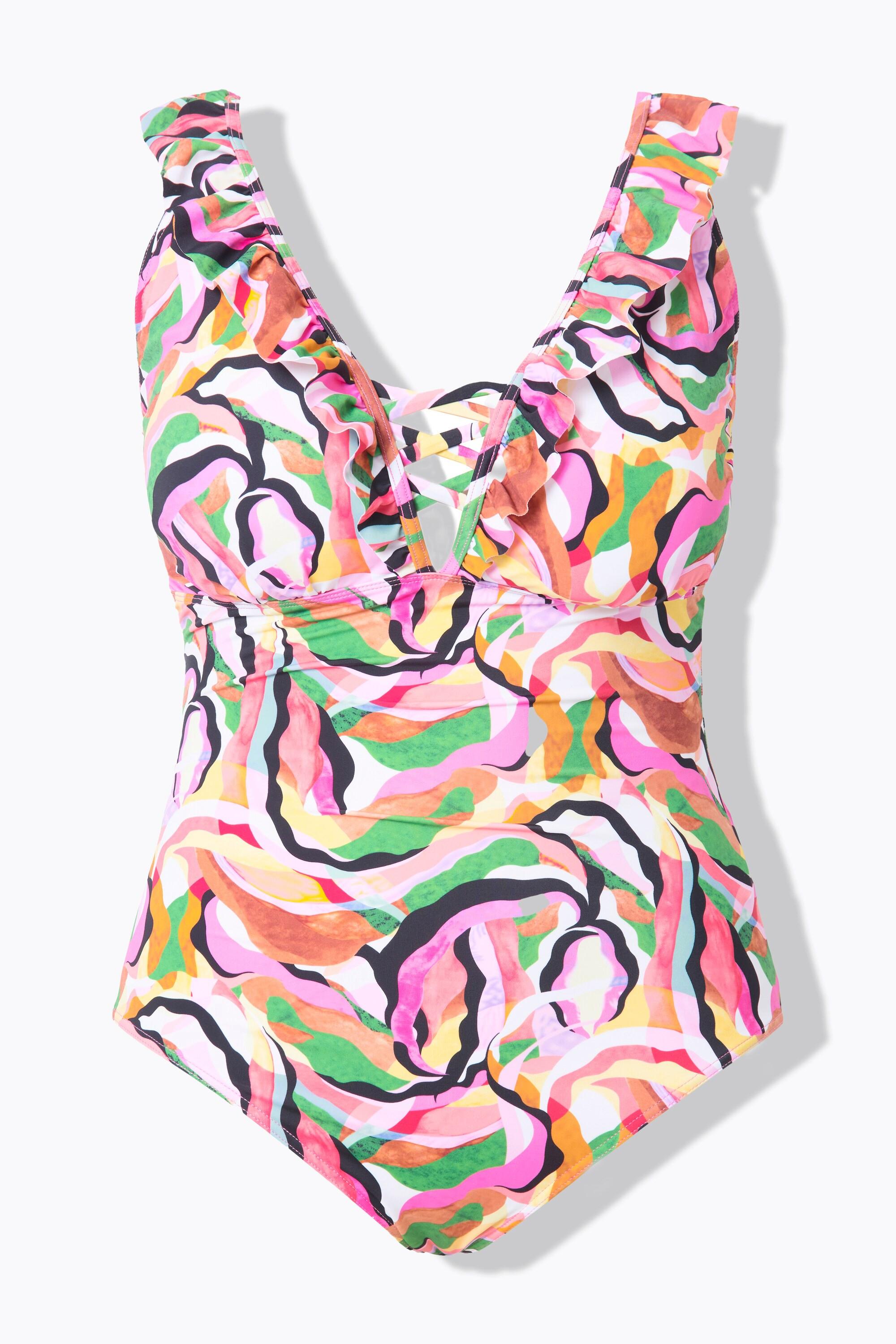 Studio Untold Badeanzug Softcups Rüsche Shaping  