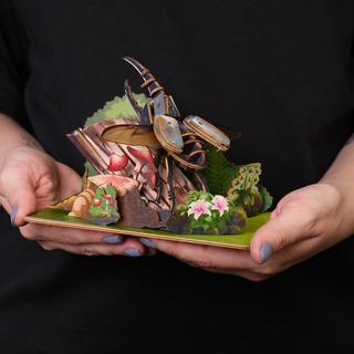 Escape Welt  Herkuleskäfer - 3D Holzmodell 