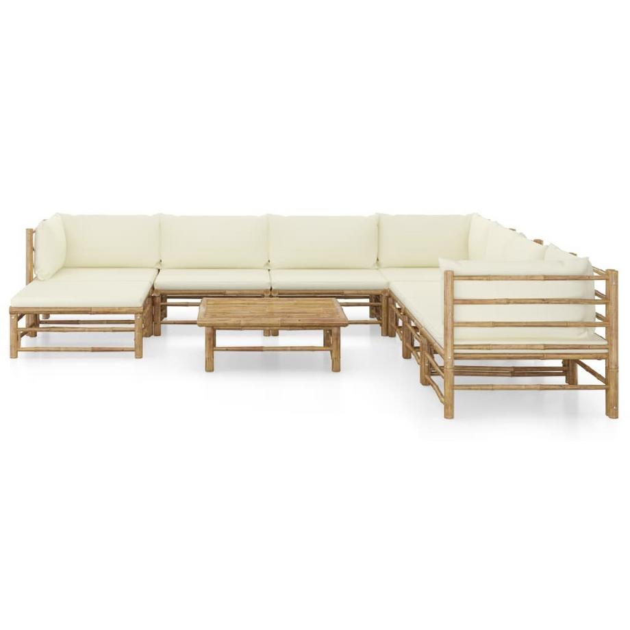 VidaXL Garten-lounge-set bambus  