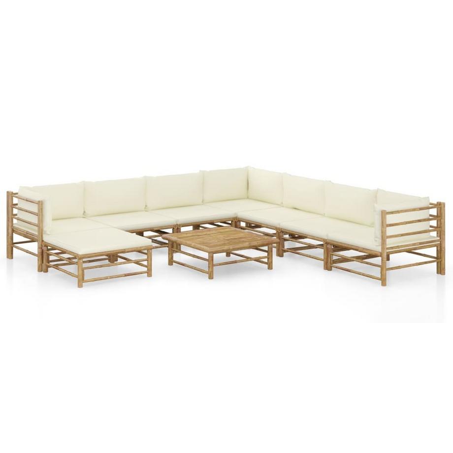 VidaXL Garten-lounge-set bambus  