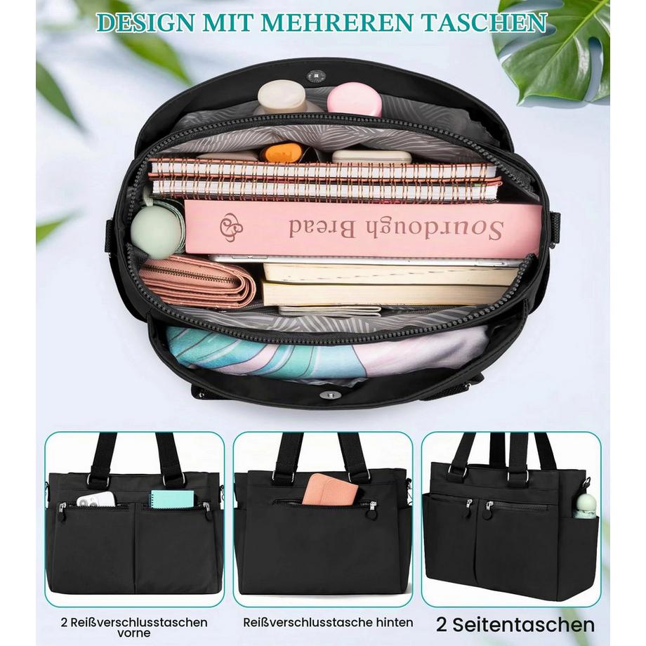Only-bags.store Borsa della Spesa Impermeabile con Tracolla Rimovibile  