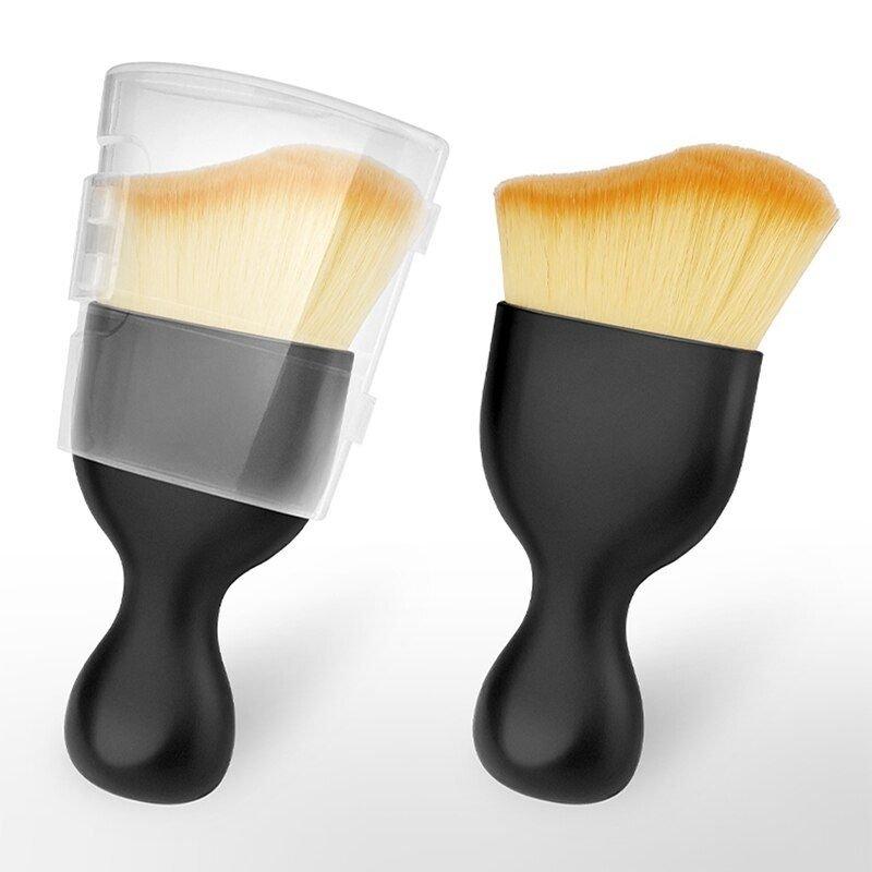 Northio Spazzola per la pulizia degli interni dell'auto - nera  