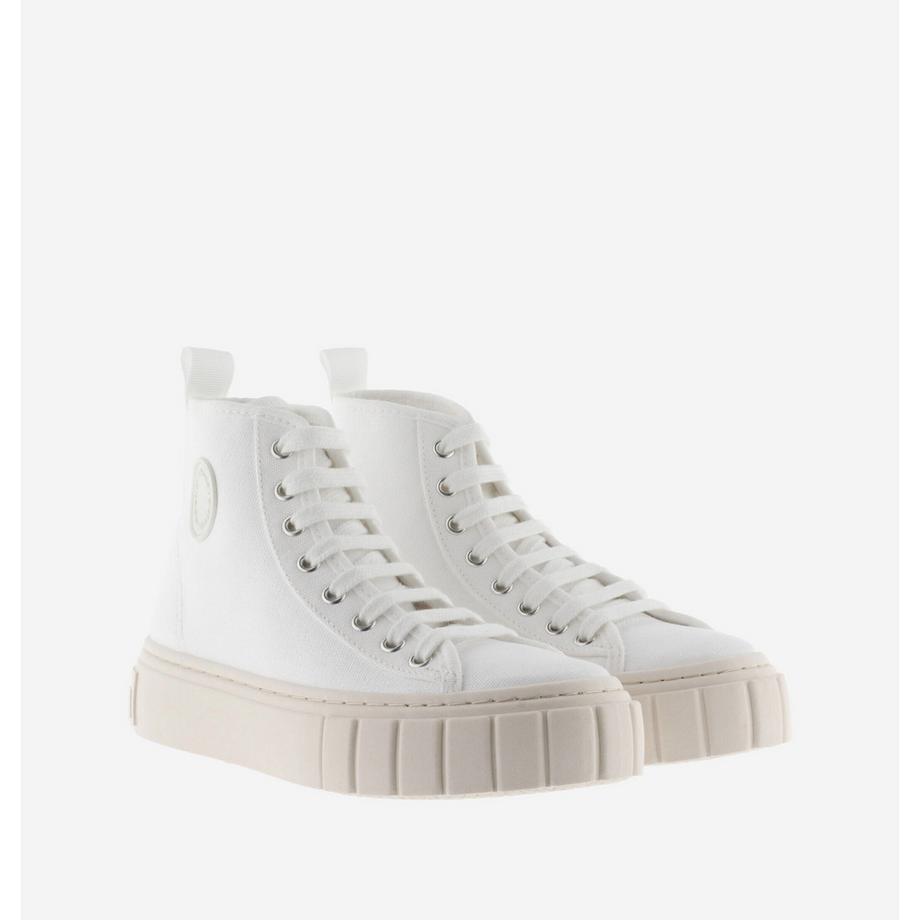 Victoria En Abril Bottine Toile High Top Sneakers  