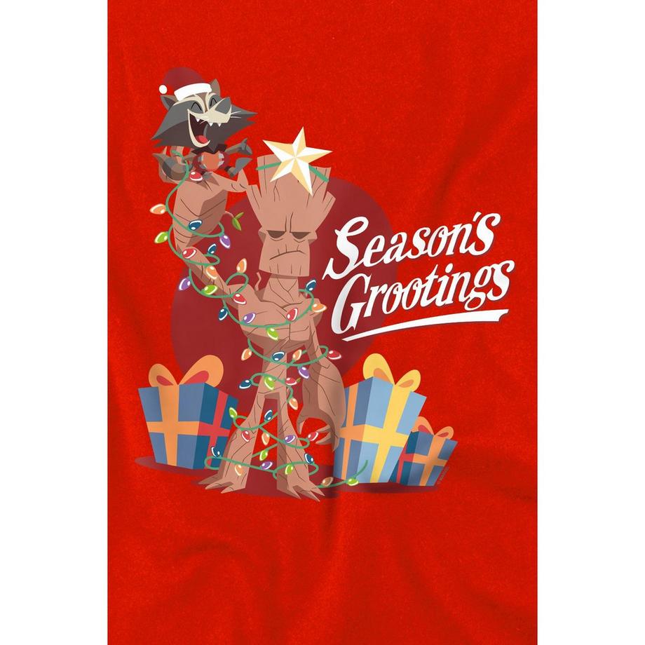 Guardians Of The Galaxy  Seasons Grootings TShirt 