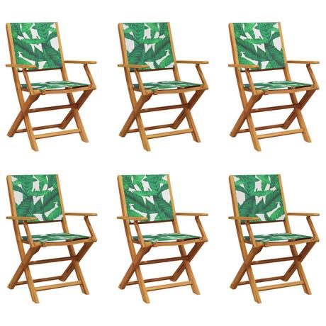 VidaXL Chaise de jardin bois  