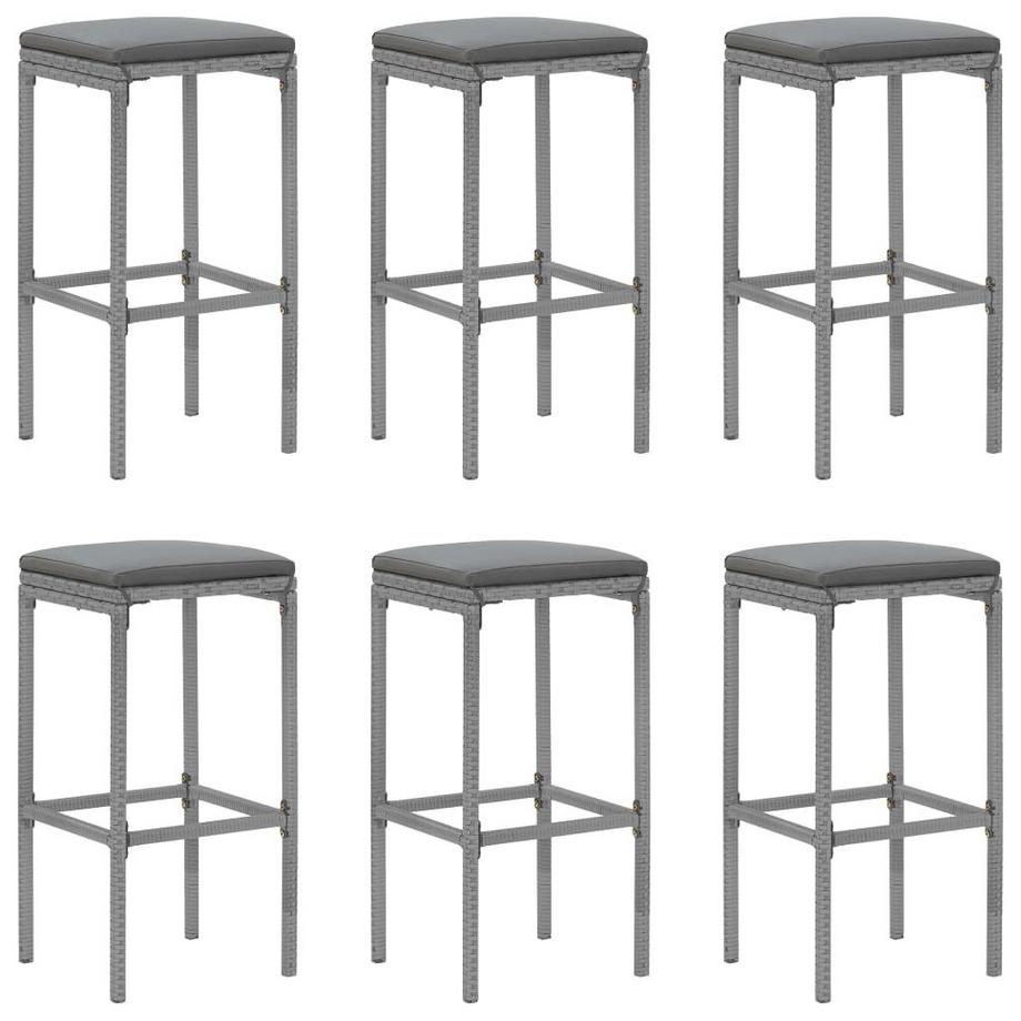 VidaXL Gartenbar set poly-rattan  