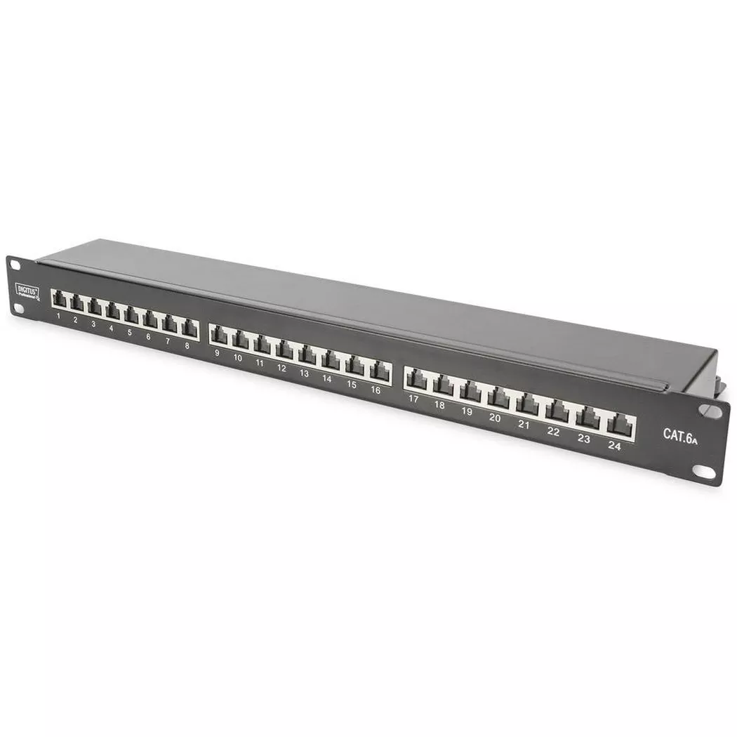 Digitus CAT 6A. class EA patch panel. shielded
