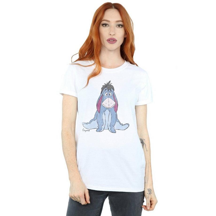 Winnie the Pooh Maglietta Stampa Grafica Eeyore  