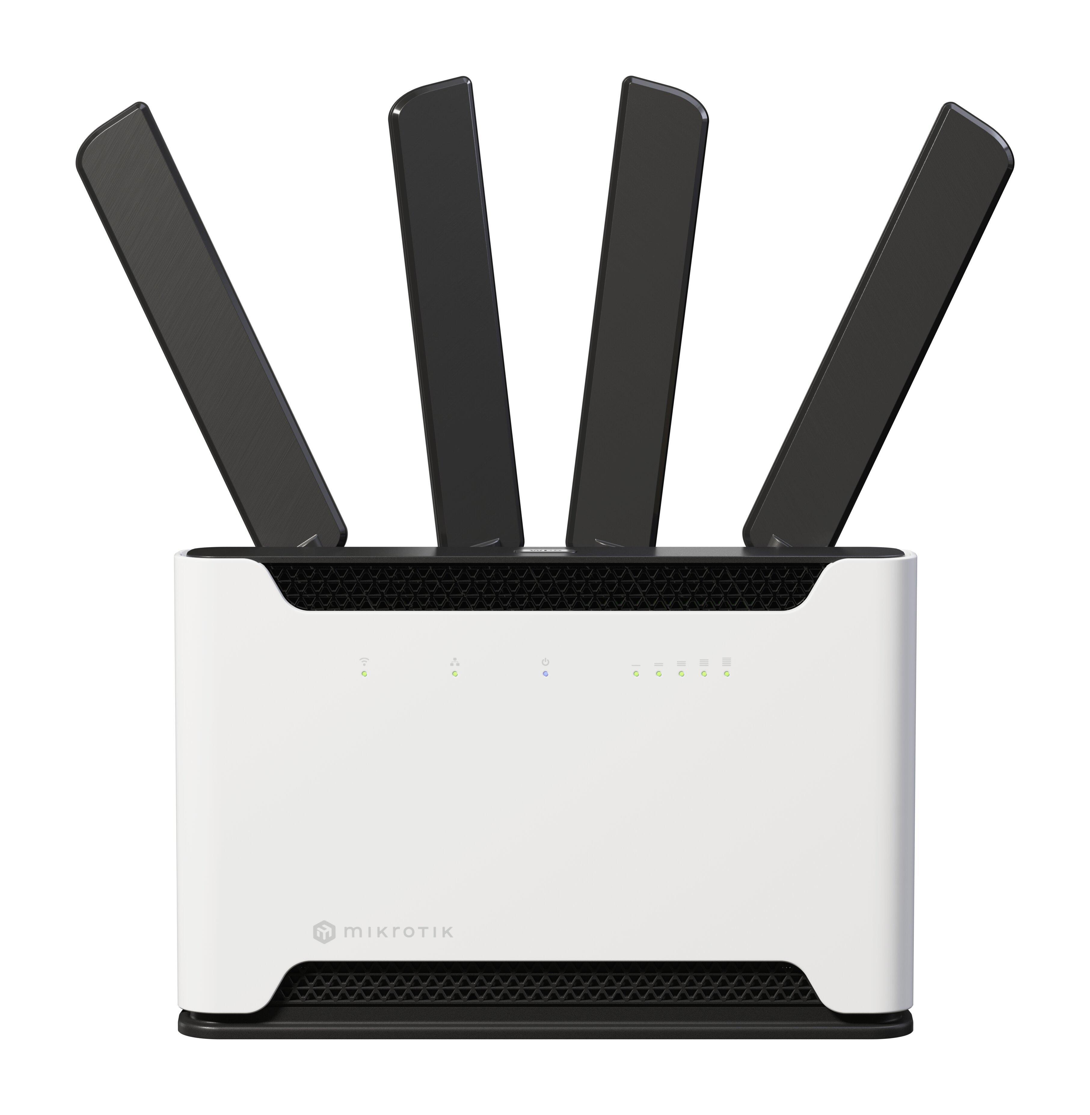 MikroTik  Chateau 5G ax WLAN-Router Ethernet Dual-Band (2,4 GHz/5 GHz) Weiß 