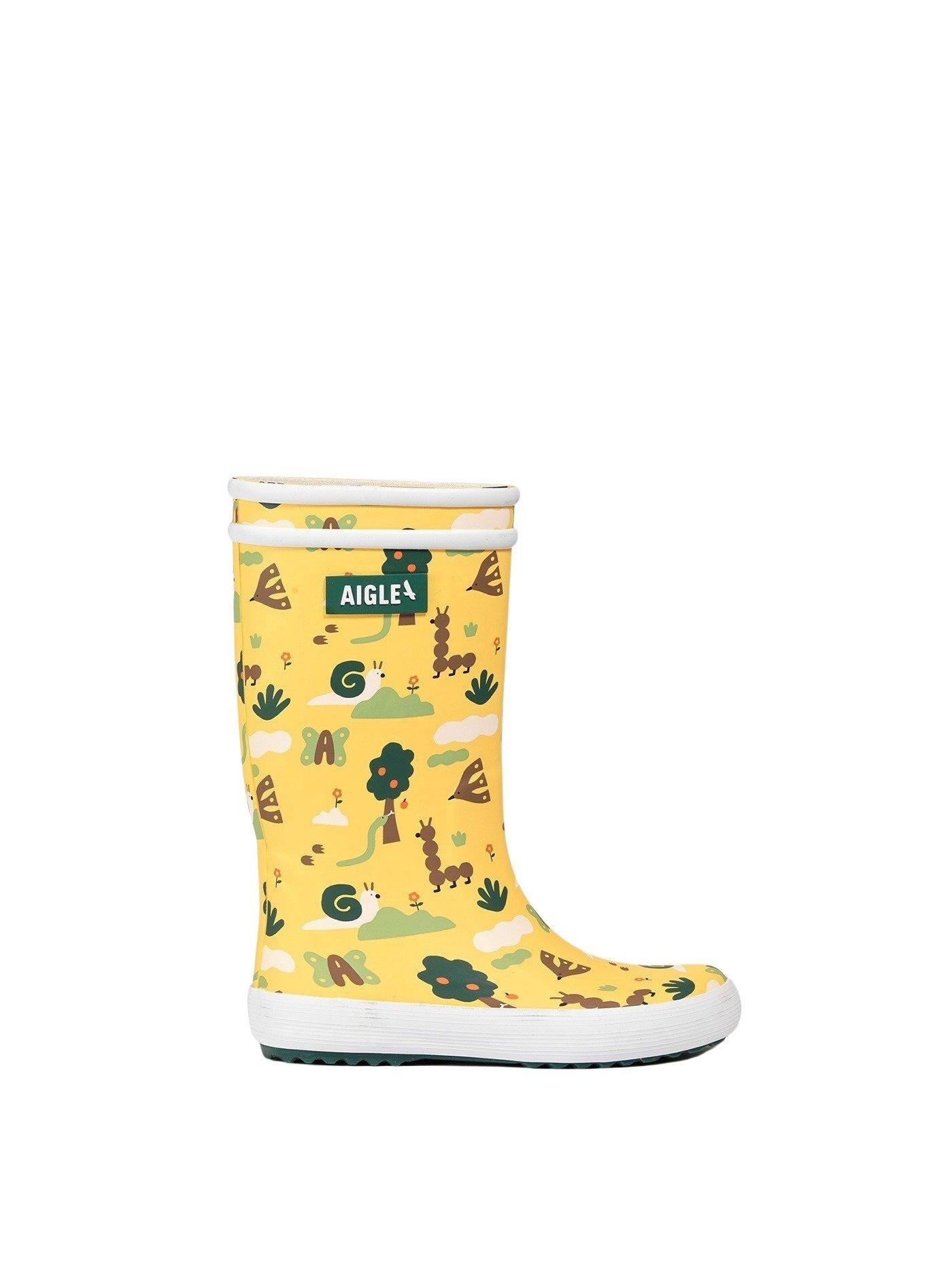 Bottes en caoutchouc pour enfants Aigle » Lolly Pop «, Flower Power