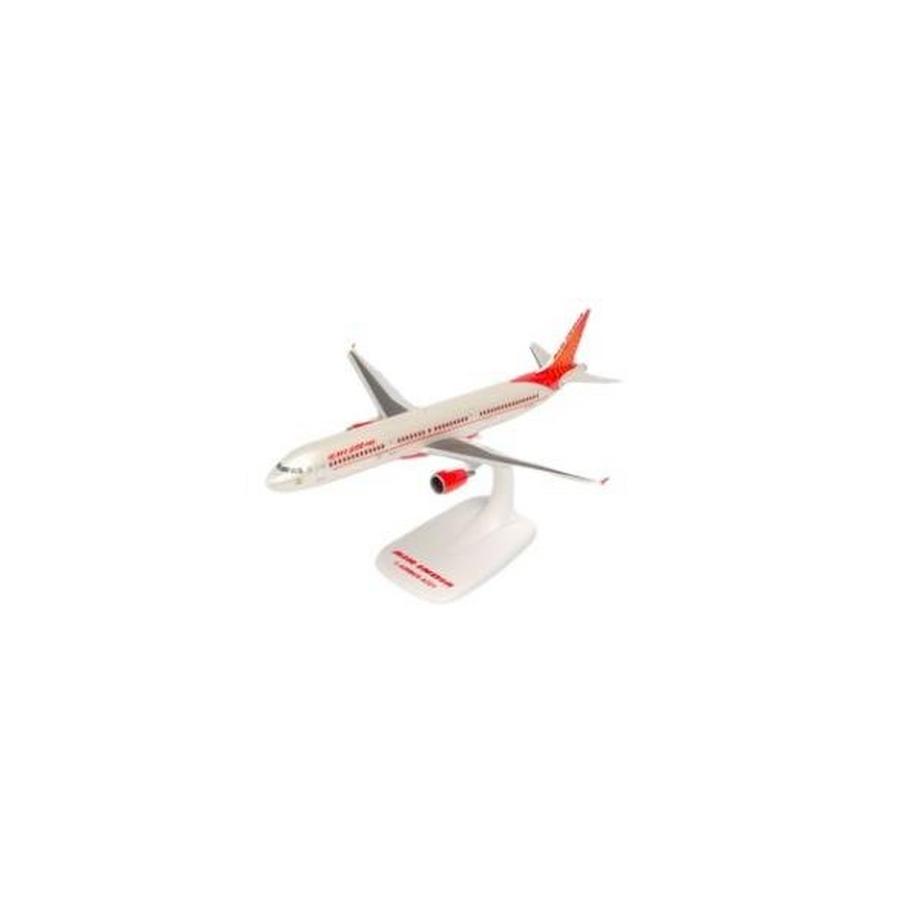 Herpa Snap-Fit Flugzeugmodell Air India Airbus A321 (1:200)