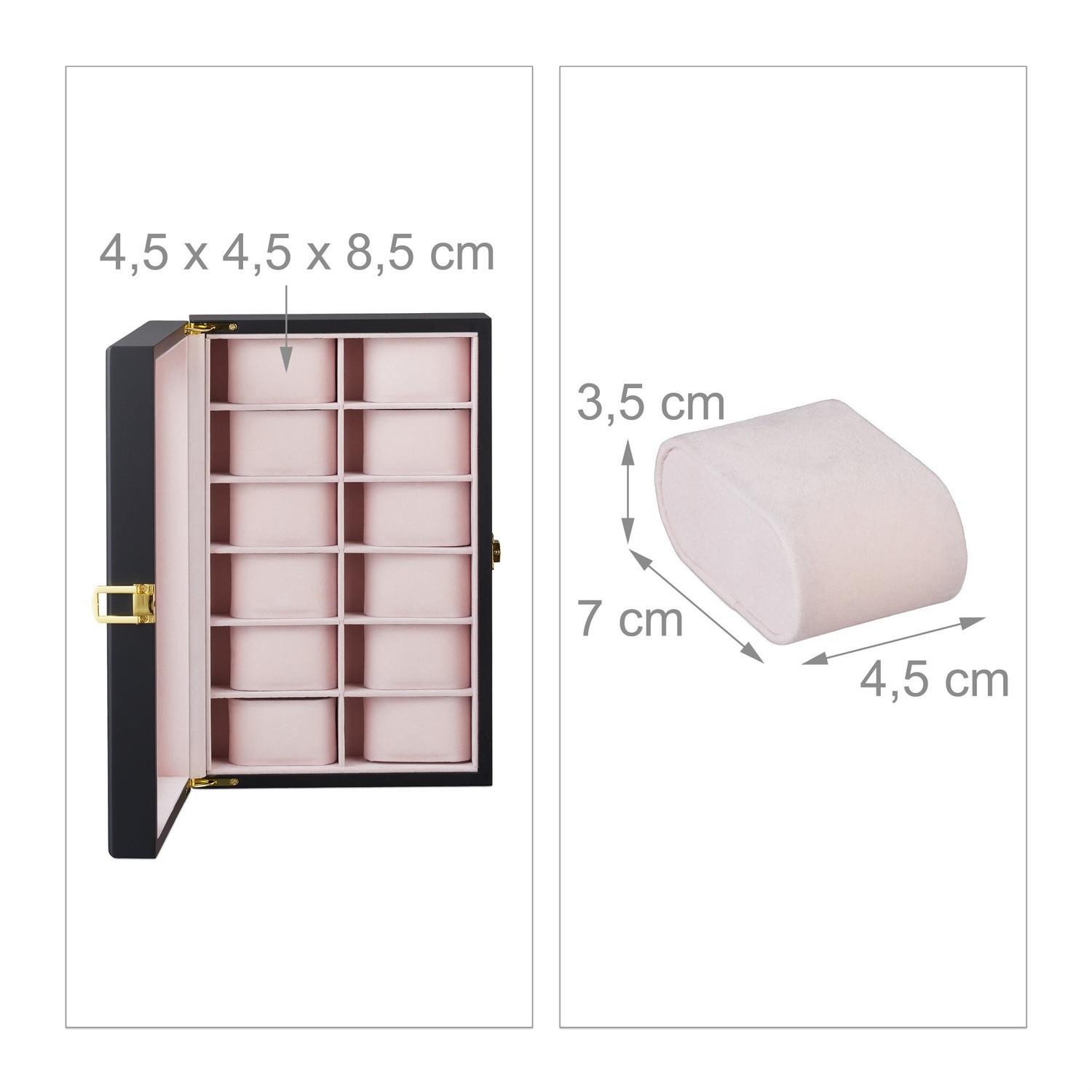 B2X Scatola per orologio con 12 scomparti  