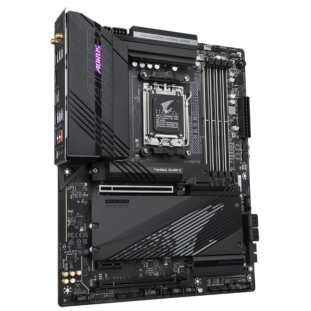 Gigabyte  B650 AORUS PRO AX scheda madre AMD B650 Presa di corrente AM5 ATX 