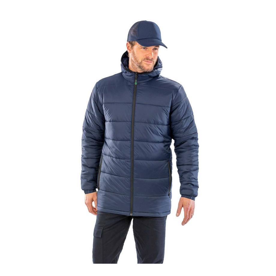 Result Veste Matelassée à Capuche en Matériau Recyclé  