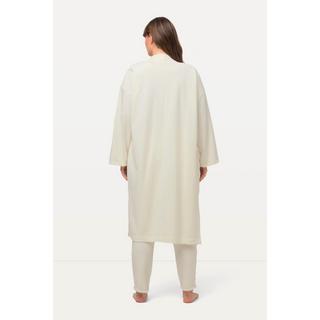 Ulla Popken Giacca lunga loungewear oversize extra lunga morbidissima  