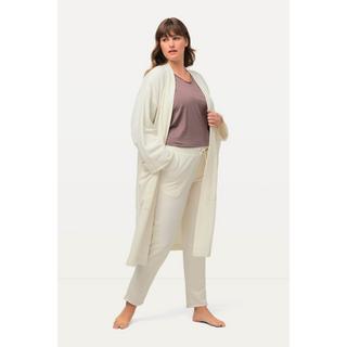 Ulla Popken Giacca lunga loungewear oversize extra lunga morbidissima  