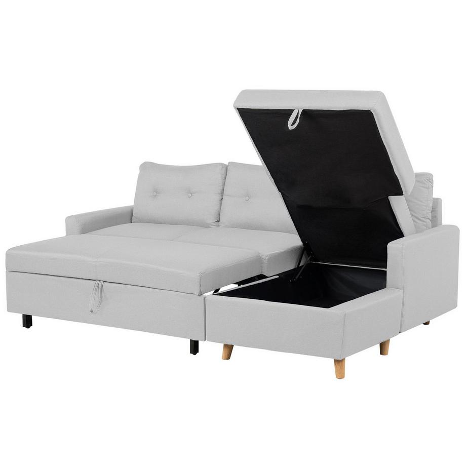 Beliani Canapé d'angle en Polyester Moderne FLAKK  