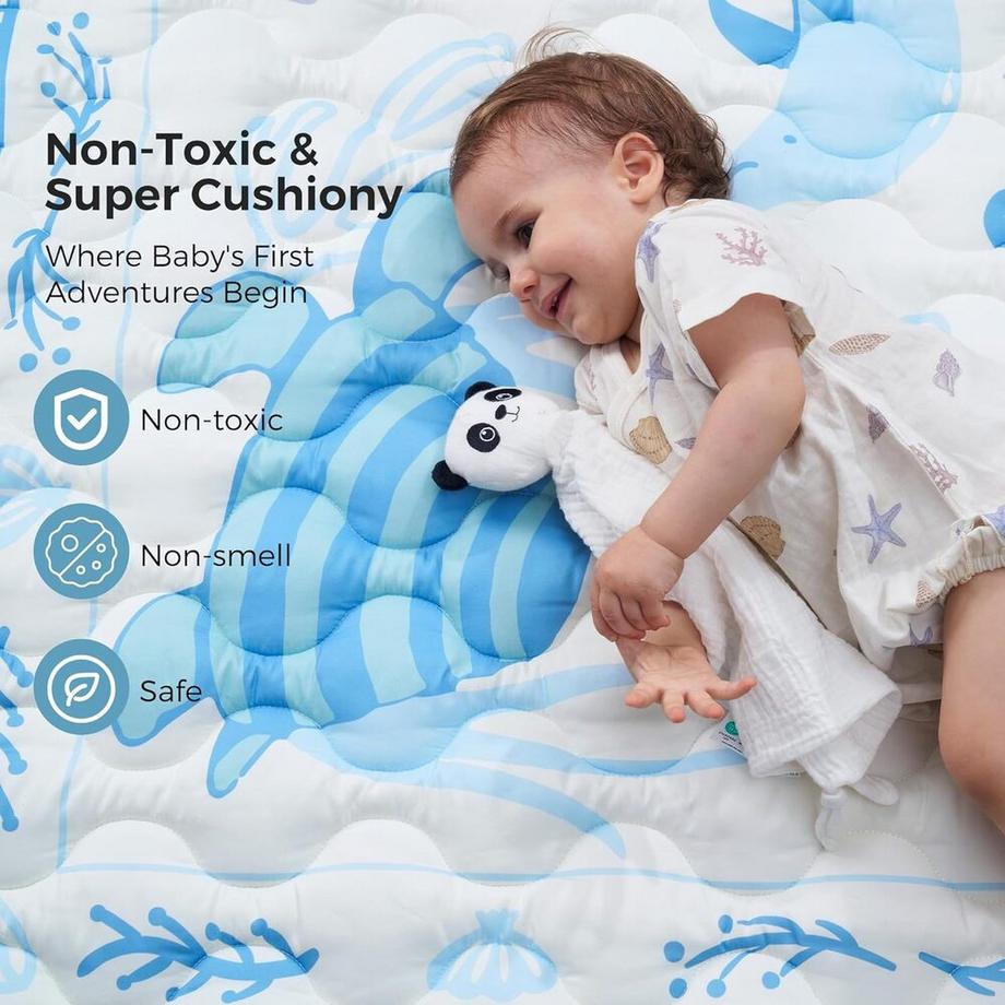 Momcozy  Tapis d’eveil pour bebe 