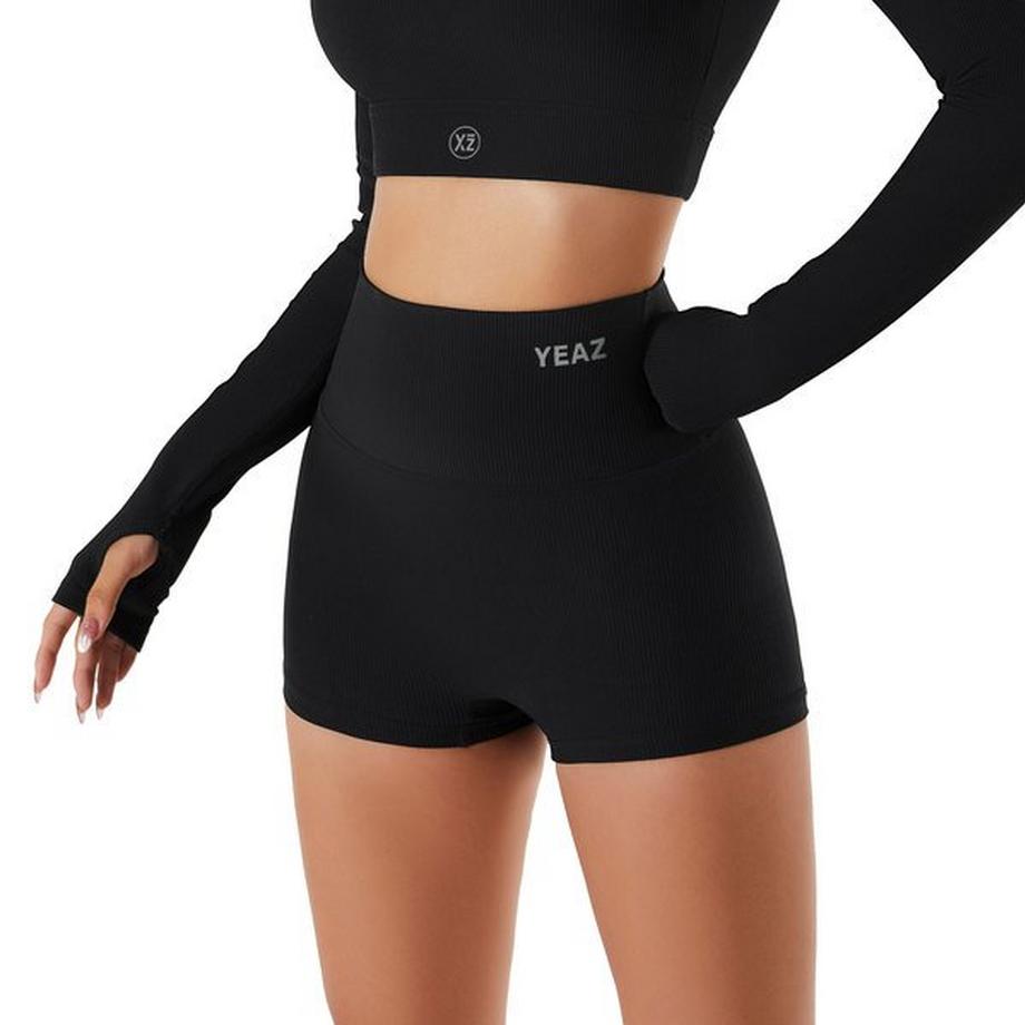 YEAZ  CLUB LEVEL Pantaloncini Shape - black magic 