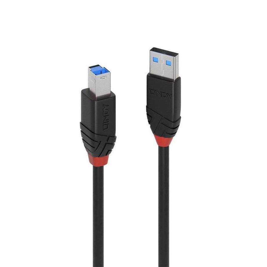 LINDY  43227 cavo USB USB 3.2 Gen 1 (3.1 Gen 1) 10 m USB A USB B Nero 